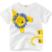 Load image into Gallery viewer, Boy Cartoon Printed  Dinosaur T-Shirt