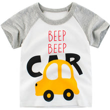 Load image into Gallery viewer, Boy Cartoon Printed  Dinosaur T-Shirt