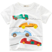 Load image into Gallery viewer, Boy Cartoon Printed  Dinosaur T-Shirt