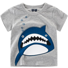 Load image into Gallery viewer, Boy Cartoon Printed  Dinosaur T-Shirt