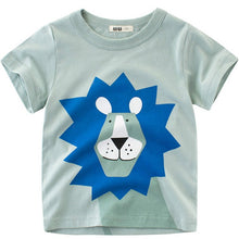 Load image into Gallery viewer, Boy Cartoon Printed  Dinosaur T-Shirt