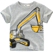 Load image into Gallery viewer, Boy Cartoon Printed  Dinosaur T-Shirt