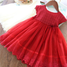 Load image into Gallery viewer, Girls Summer Lace And Ball Design Party Dress
