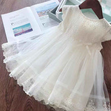 Load image into Gallery viewer, Girls Summer Lace And Ball Design Party Dress