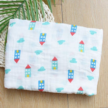 Load image into Gallery viewer, 100% Muslin Cotton Baby Swaddle Blanket Multi-use