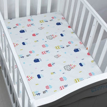 Load image into Gallery viewer, 100% Cotton Fitted Sheet For Baby Crib Mattress Cover Protector