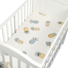 Load image into Gallery viewer, BABY Organic Cotton Fitted Baby Crib Sheet Soft Cover Bedspread Bedding Protector