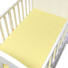 Load image into Gallery viewer, 100% Cotton Fitted Sheet For Baby Crib Mattress Cover Protector