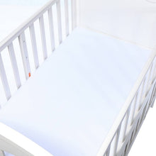 Load image into Gallery viewer, 100% Cotton Fitted Sheet For Baby Crib Mattress Cover Protector