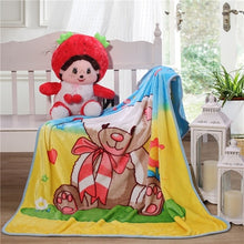 Load image into Gallery viewer, Baby Swaddle Wrap Sheet Cartoon Blanket