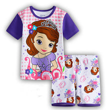 Load image into Gallery viewer, Children's Pajamas Short-sleeved