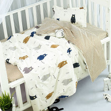 Load image into Gallery viewer, 3Pcs Baby Bedding Set