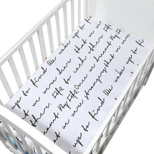 Load image into Gallery viewer, 100% Organic Cotton Baby Crib Sheet Bedding Set
