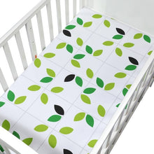 Load image into Gallery viewer, 100% Organic Cotton Baby Crib Sheet Bedding Set