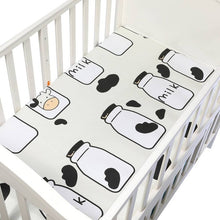 Load image into Gallery viewer, 100% Organic Cotton Baby Crib Sheet Bedding Set