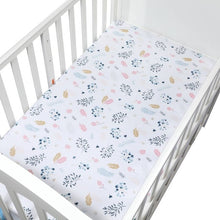 Load image into Gallery viewer, 100% Organic Cotton Baby Crib Sheet Bedding Set