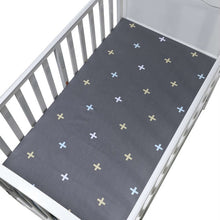 Load image into Gallery viewer, 100% Organic Cotton Baby Crib Sheet Bedding Set