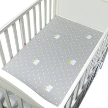 Load image into Gallery viewer, 100% Organic Cotton Baby Crib Sheet Bedding Set