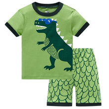 Load image into Gallery viewer, Superhero short sleeve pajamas