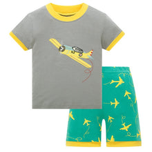 Load image into Gallery viewer, Superhero short sleeve pajamas