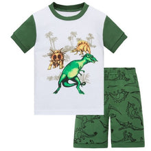Load image into Gallery viewer, Superhero short sleeve pajamas
