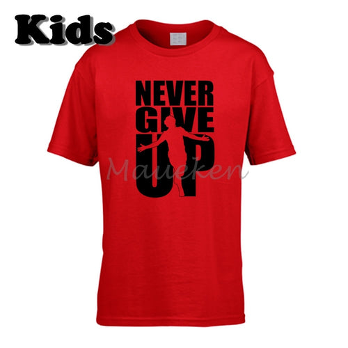 Never Give Up T Shirt