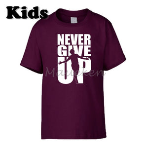 Never Give Up T Shirt