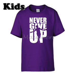 Never Give Up T Shirt