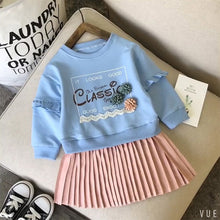 Load image into Gallery viewer, Toddler Girls Long Sleeve Clothes