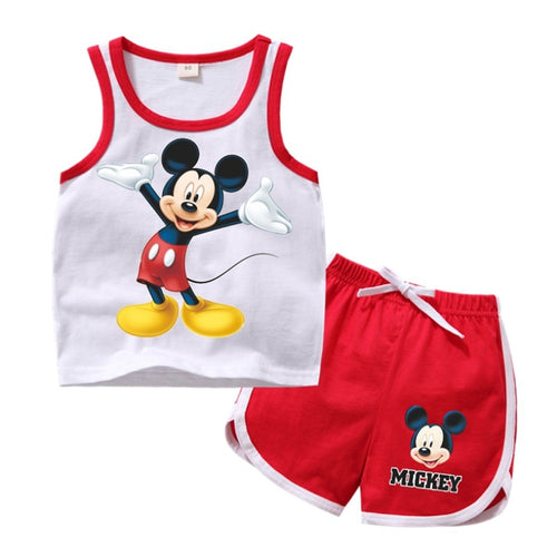 Cartoon girls clothing sets top+pant 2Pcs/sets and casual boys clothes sport suits outfit