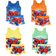 Load image into Gallery viewer, Cartoon girls clothing sets top+pant 2Pcs/sets and casual boys clothes sport suits outfit