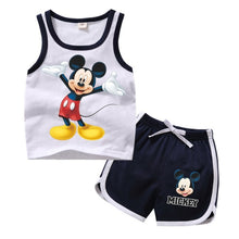 Load image into Gallery viewer, Cartoon girls clothing sets top+pant 2Pcs/sets and casual boys clothes sport suits outfit