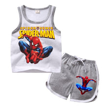 Load image into Gallery viewer, Cartoon girls clothing sets top+pant 2Pcs/sets and casual boys clothes sport suits outfit