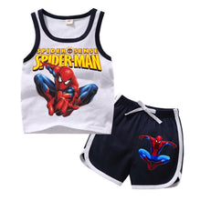 Load image into Gallery viewer, Cartoon girls clothing sets top+pant 2Pcs/sets and casual boys clothes sport suits outfit