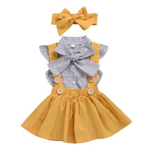 Load image into Gallery viewer, Baby Girl Clothes Chiffon bowknot coat+Pants 1-4Y