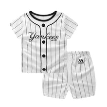 Load image into Gallery viewer, Cartoon toddler girls clothing sets top+pant 2Pcs/sets and casual boys clothes sport suits outfit