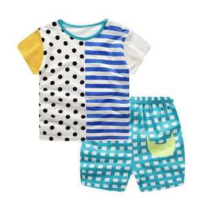 Cartoon toddler girls clothing sets top+pant 2Pcs/sets and casual boys clothes sport suits outfit