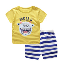 Load image into Gallery viewer, Cartoon toddler girls clothing sets top+pant 2Pcs/sets and casual boys clothes sport suits outfit