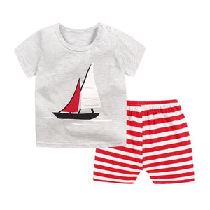 Cartoon toddler girls clothing sets top+pant 2Pcs/sets and casual boys clothes sport suits outfit