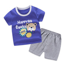 Load image into Gallery viewer, Cartoon toddler girls clothing sets top+pant 2Pcs/sets and casual boys clothes sport suits outfit