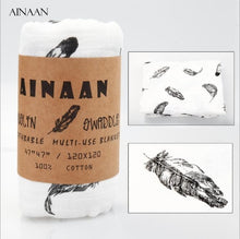 Load image into Gallery viewer, Swaddle Cotton Baby Blankets