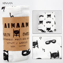 Load image into Gallery viewer, Swaddle Cotton Baby Blankets