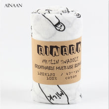 Load image into Gallery viewer, Swaddle Cotton Baby Blankets