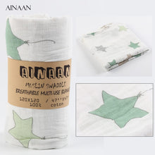 Load image into Gallery viewer, Swaddle Cotton Baby Blankets