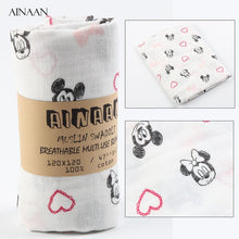 Load image into Gallery viewer, Swaddle Cotton Baby Blankets
