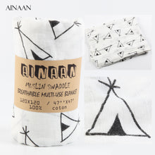 Load image into Gallery viewer, Swaddle Cotton Baby Blankets