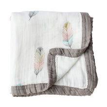 Load image into Gallery viewer, 2 Layers Baby Blanket For Newborns