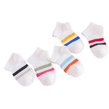 Load image into Gallery viewer, 5Pair Naval Strip Children Socks