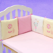 Load image into Gallery viewer, 6Pcs Baby Bed Bumper Protector Baby Bedding Set