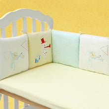 Load image into Gallery viewer, 6Pcs Baby Bed Bumper Protector Baby Bedding Set